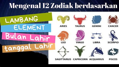 zodiak menurut bulan kelahiran